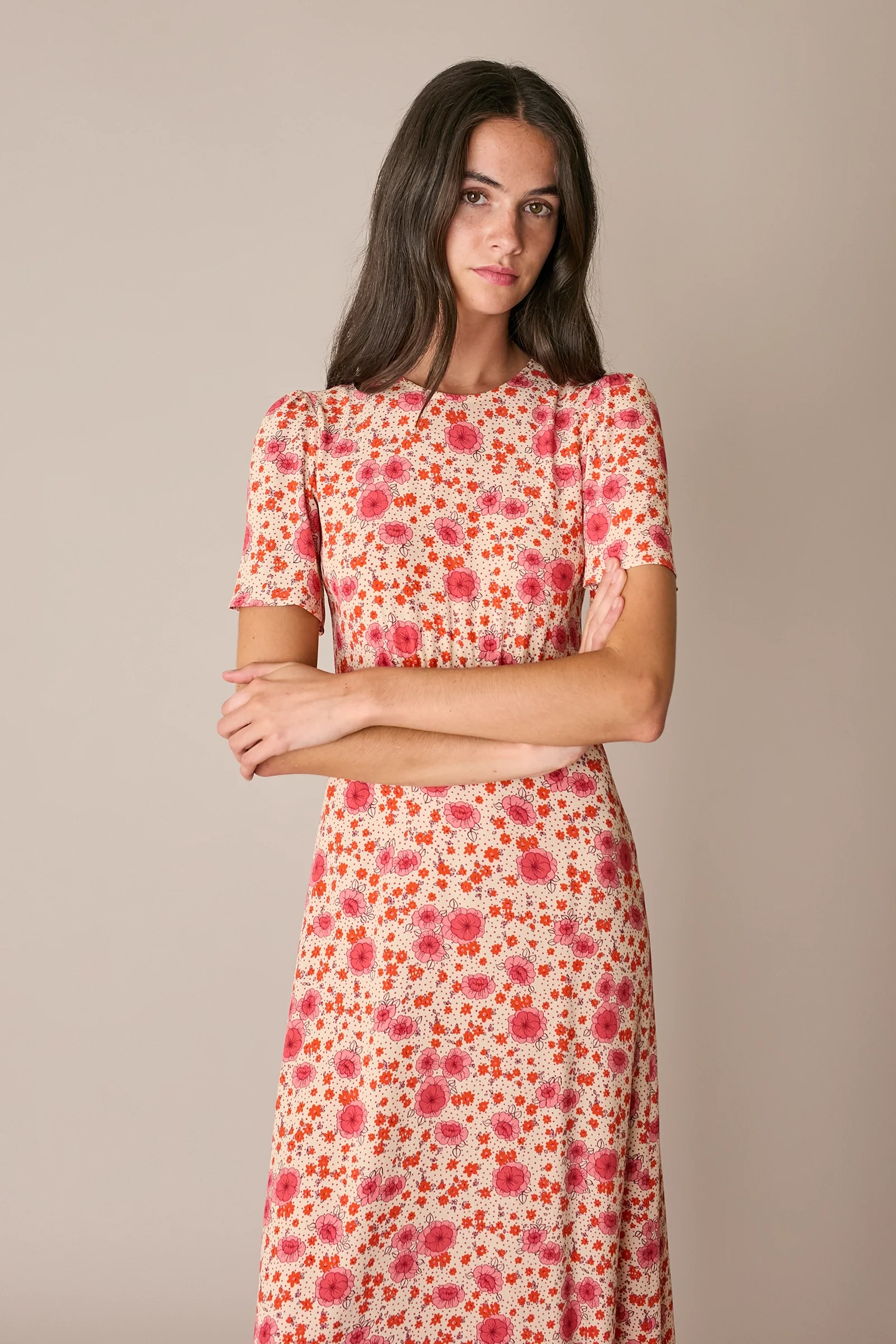 Abito midi a fiori - Image 15