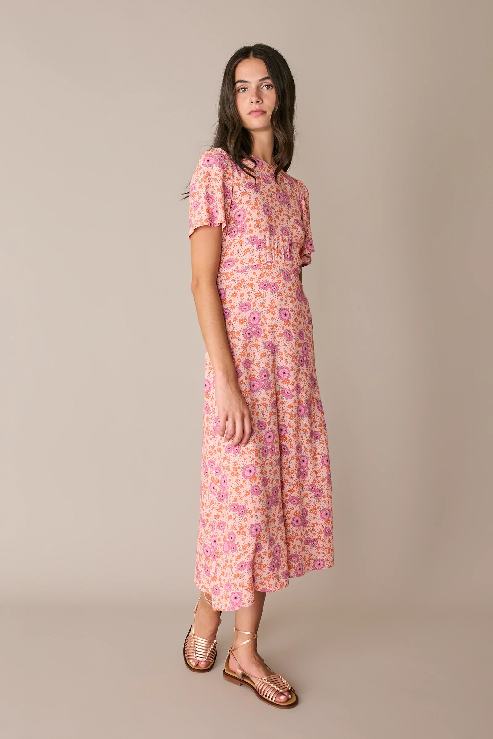 Abito midi a fiori - Image 6