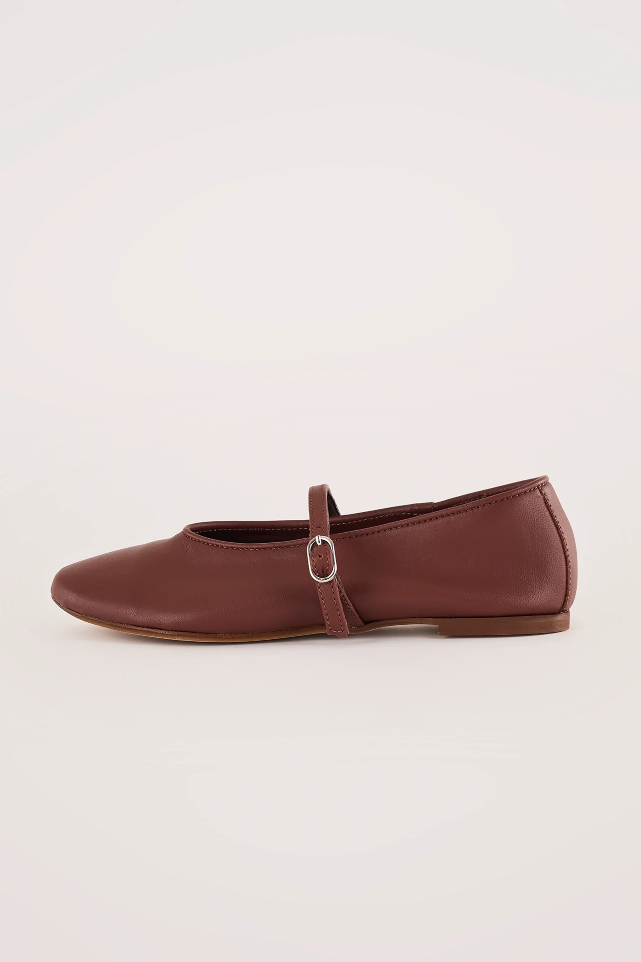 Ballerine in nappa con cinturino - Image 4