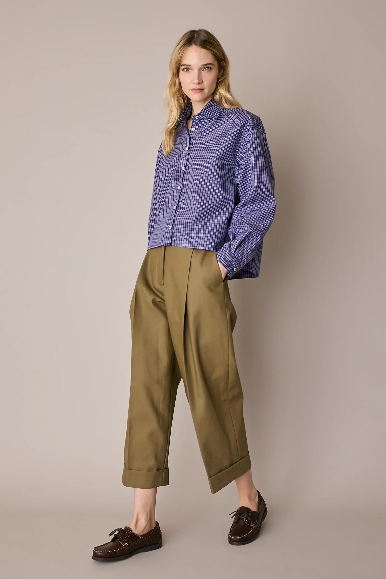 Camicia boxy in cotone - Image 10