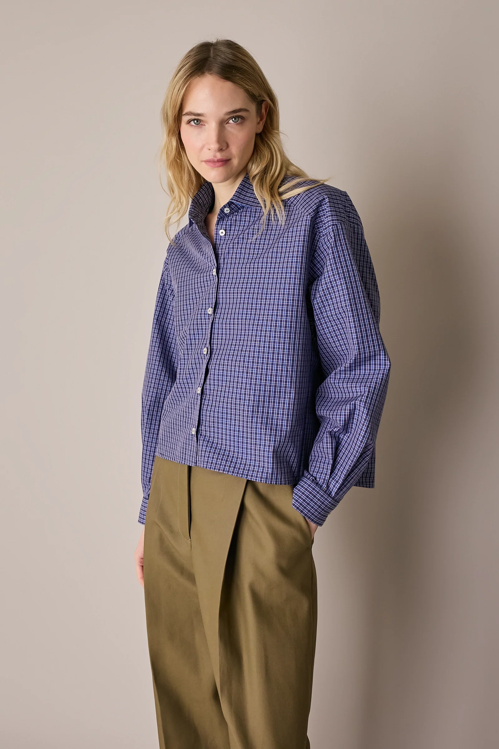 Camicia boxy in cotone - Image 6