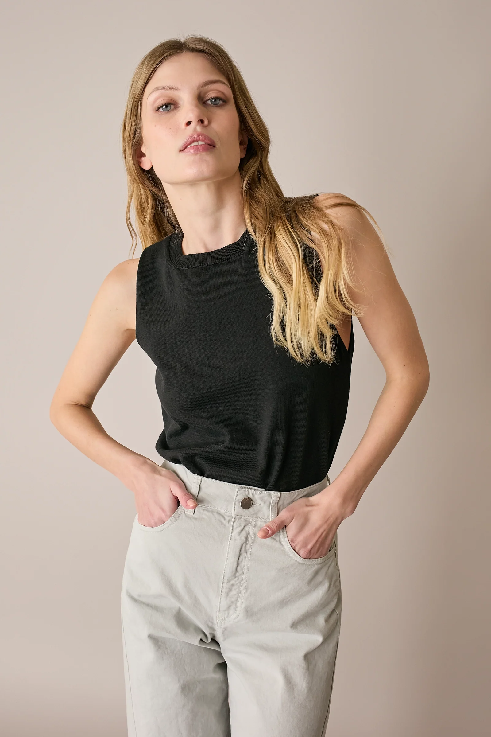 Canotta in cotone Pima - Image 9