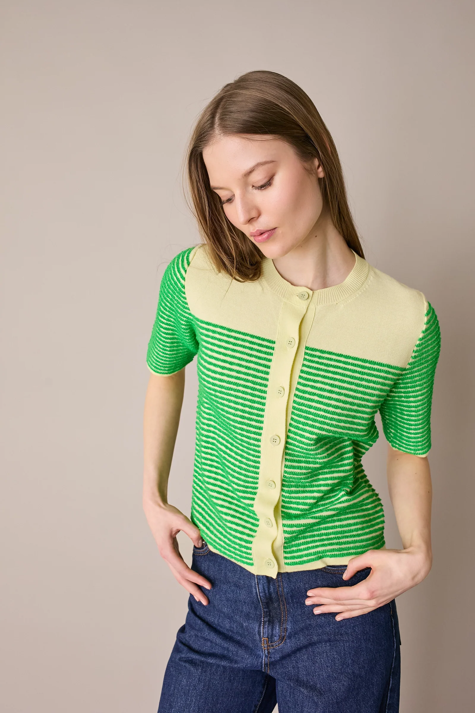 Cardigan a maniche corte - Image 13