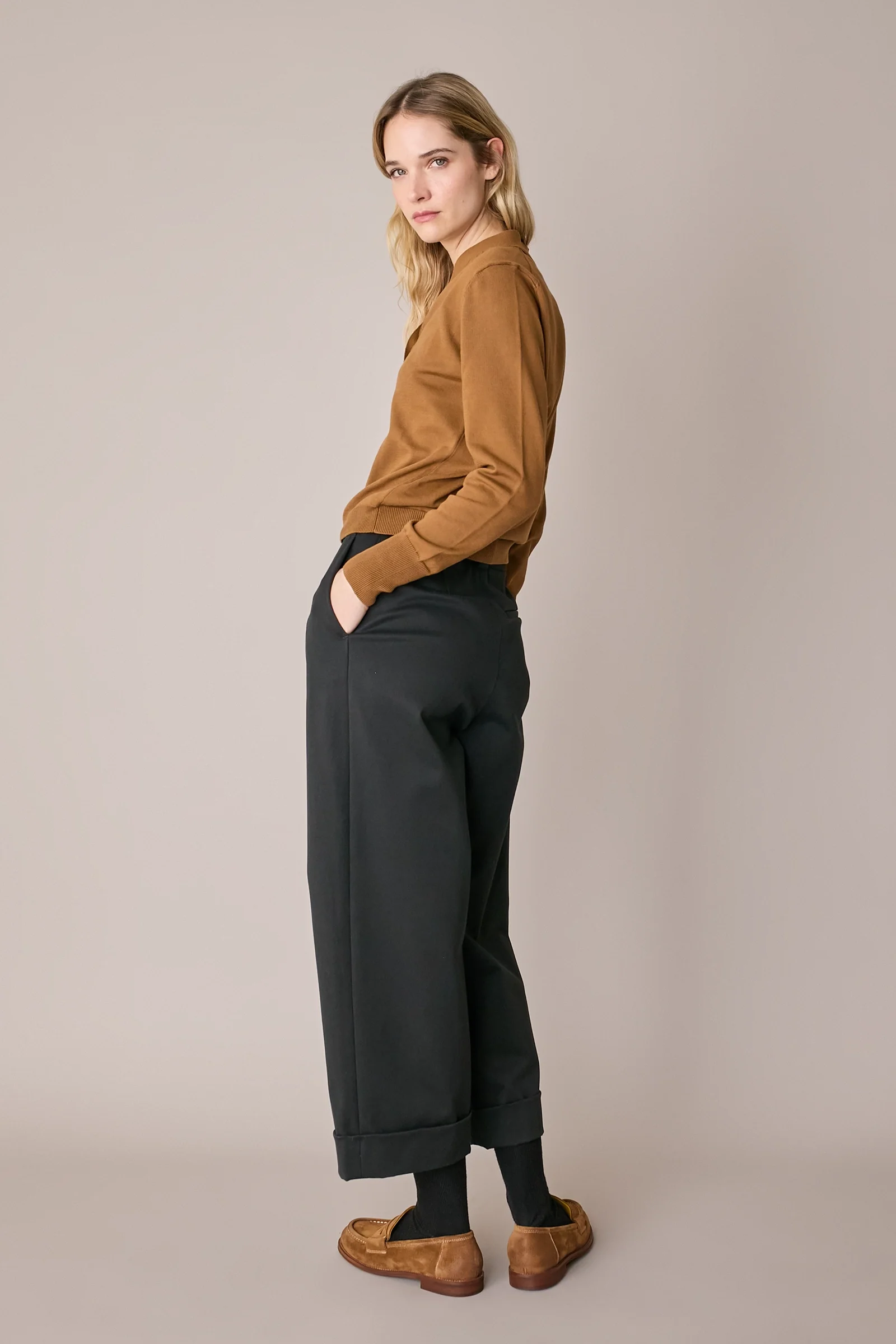 Cardigan sottile in cotone - Image 9