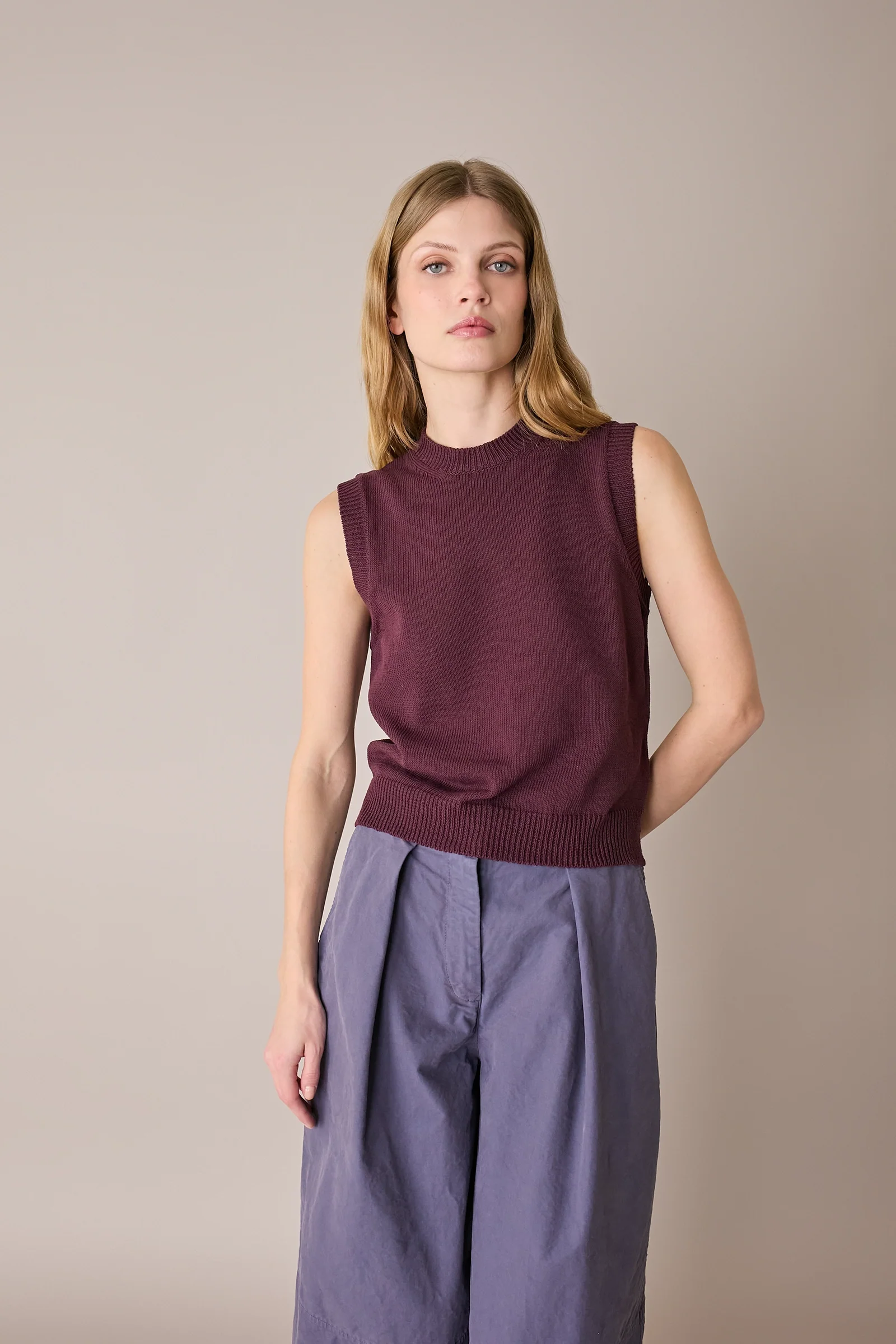 Gilet sottile in cotone - Image 4