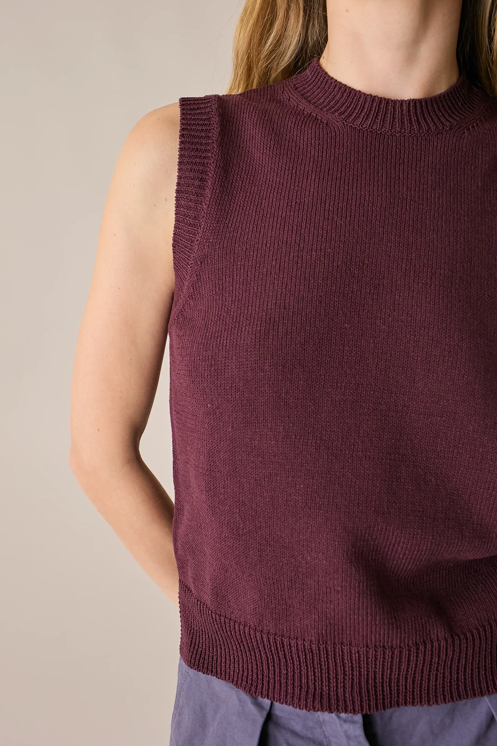 Gilet sottile in cotone - Image 6