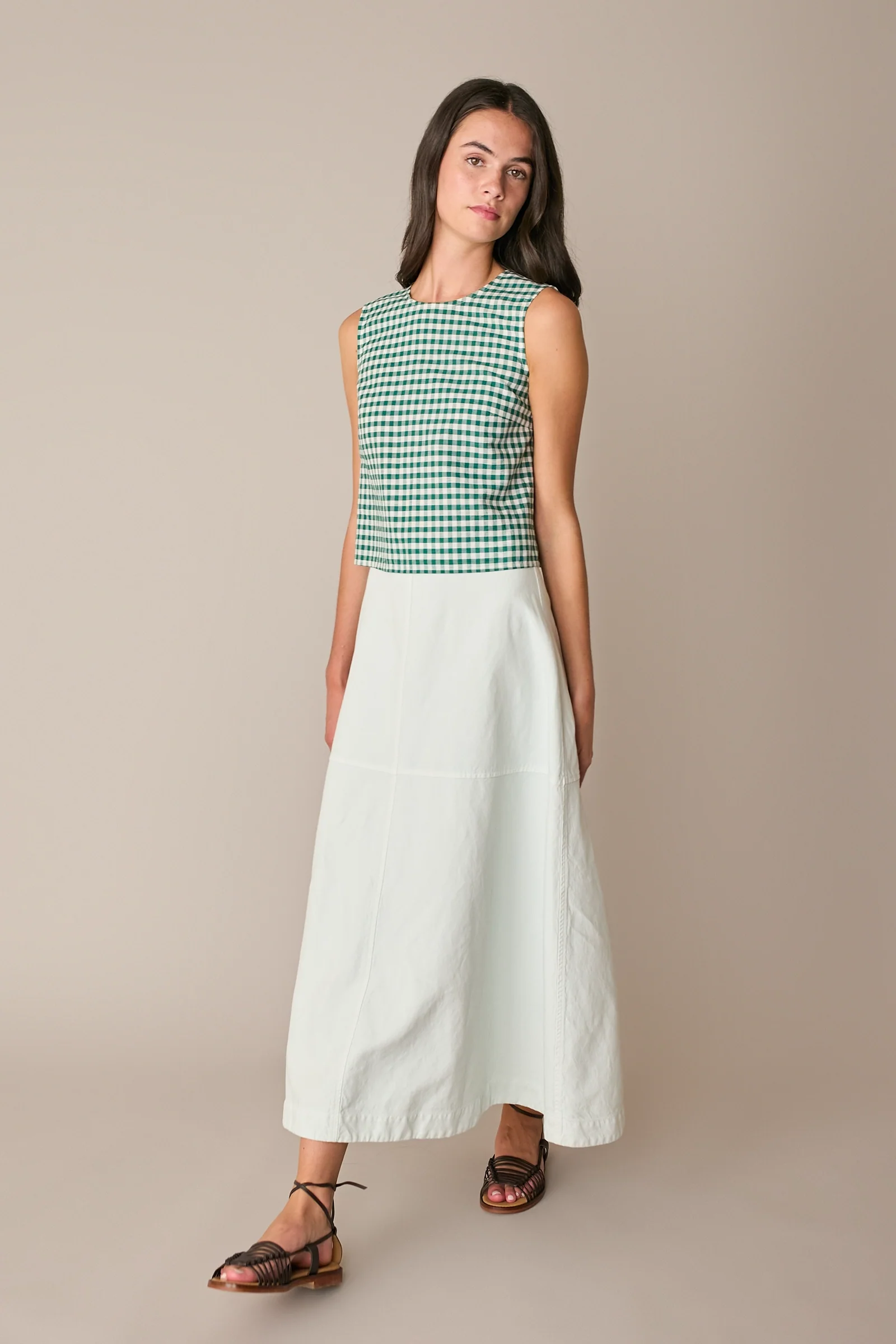 Gonna casual in blend di lino - Image 5