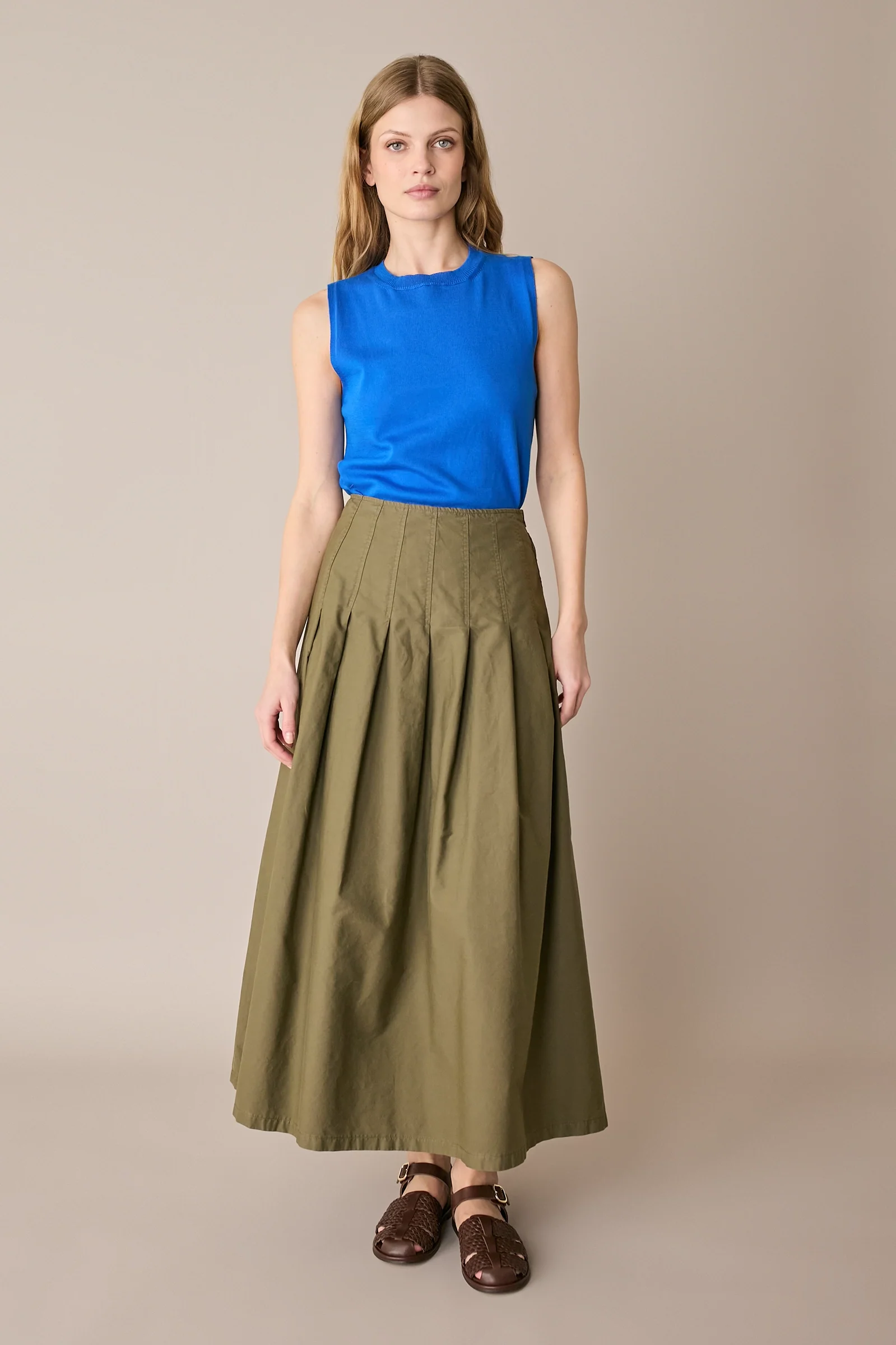 Gonna midi a pieghe - Image 11