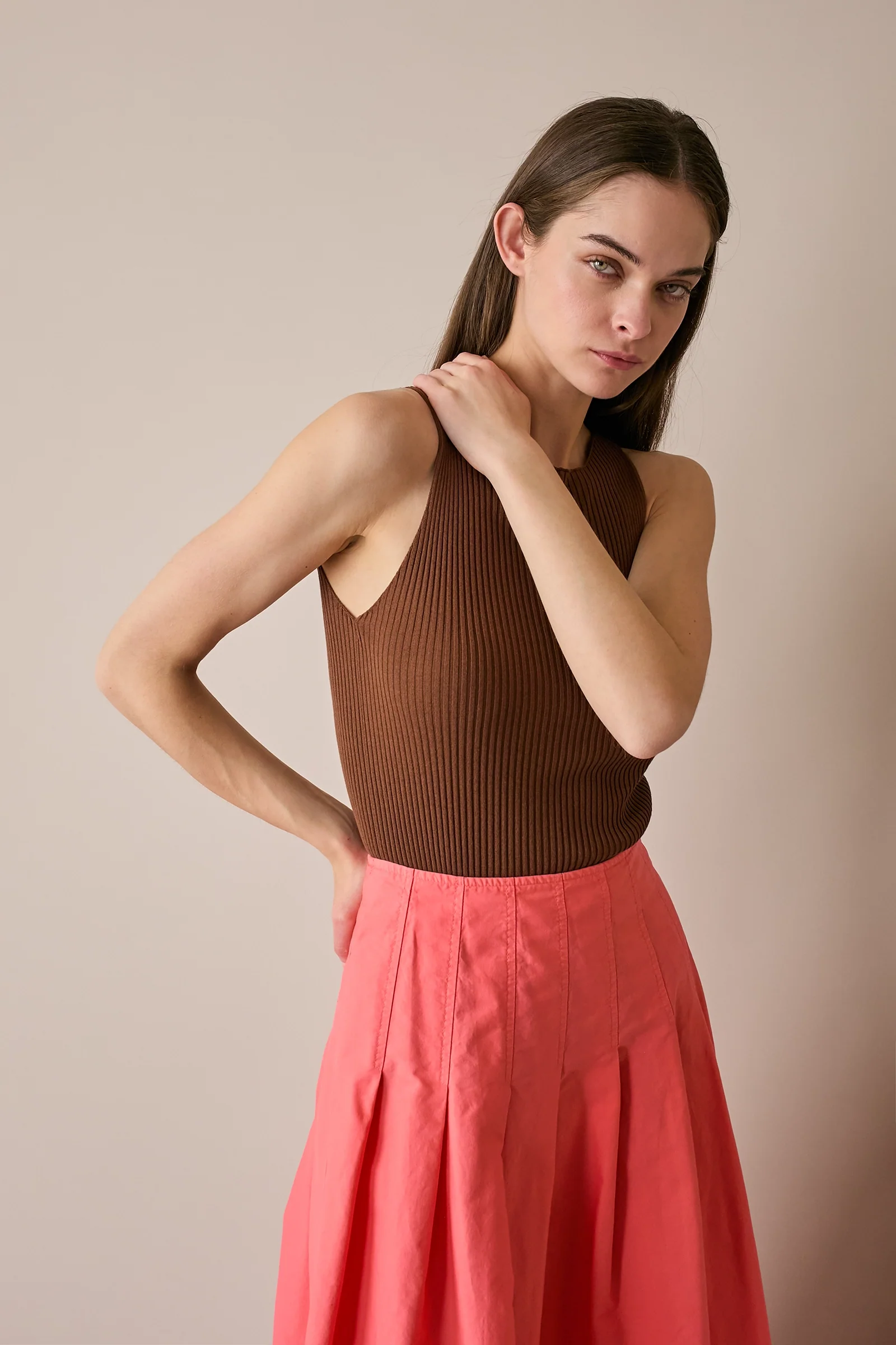 Gonna midi a pieghe - Image 3