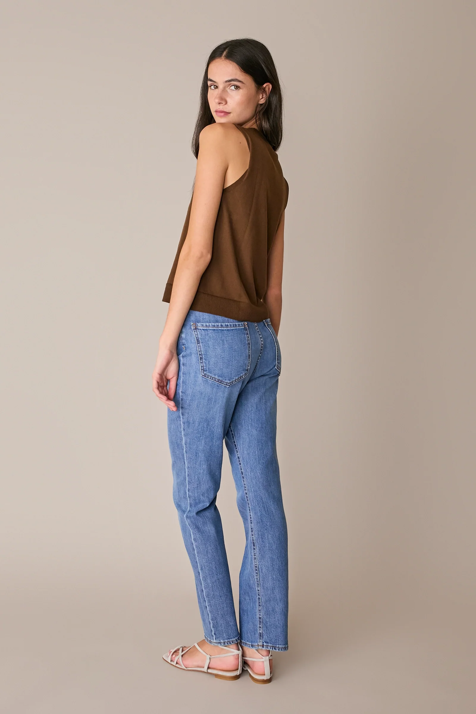 Jeans elasticizzati a gamba dritta - Image 11