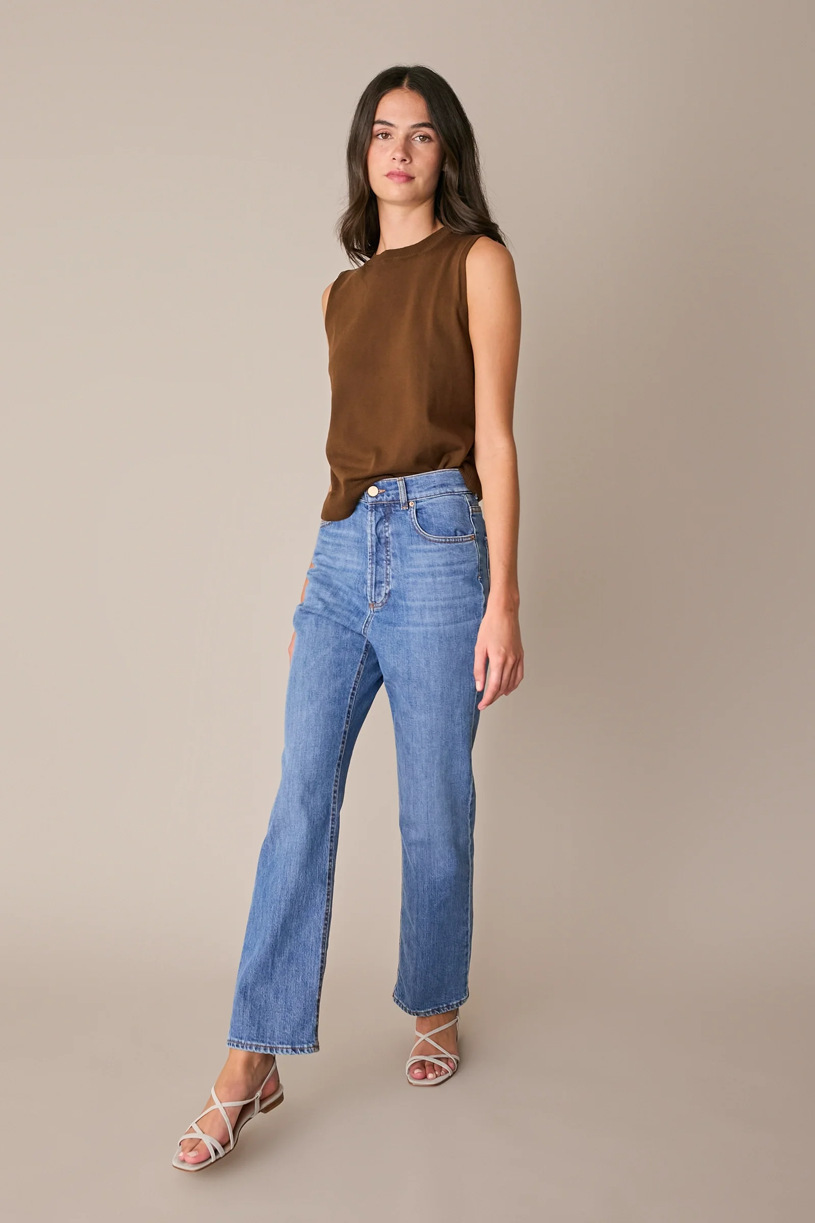 Jeans elasticizzati a gamba dritta - Image 8