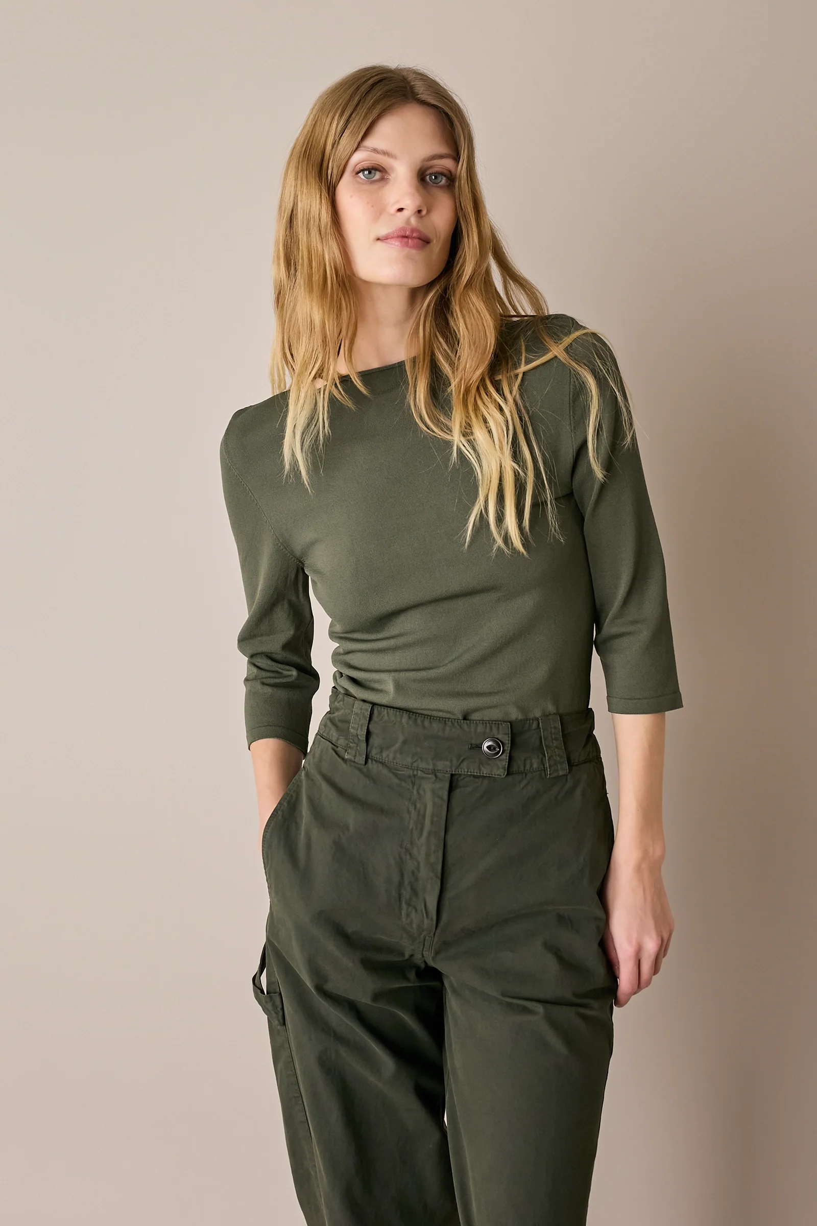 Maglia con maniche a tre quarti - Image 12