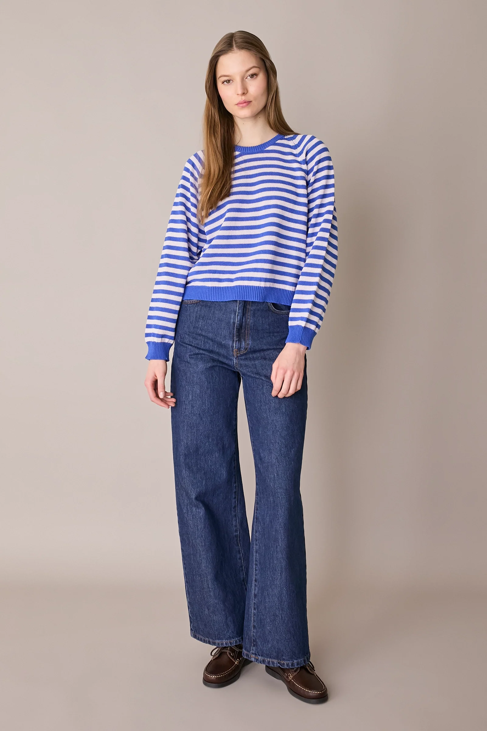 Maglia girocollo a righe - Image 12