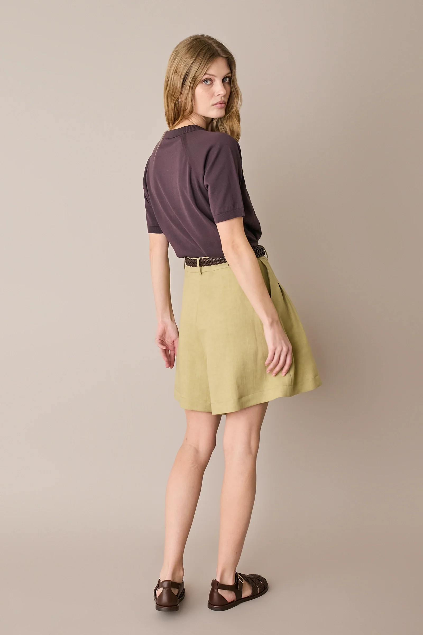 Maglia in cotone con colletto - Image 5