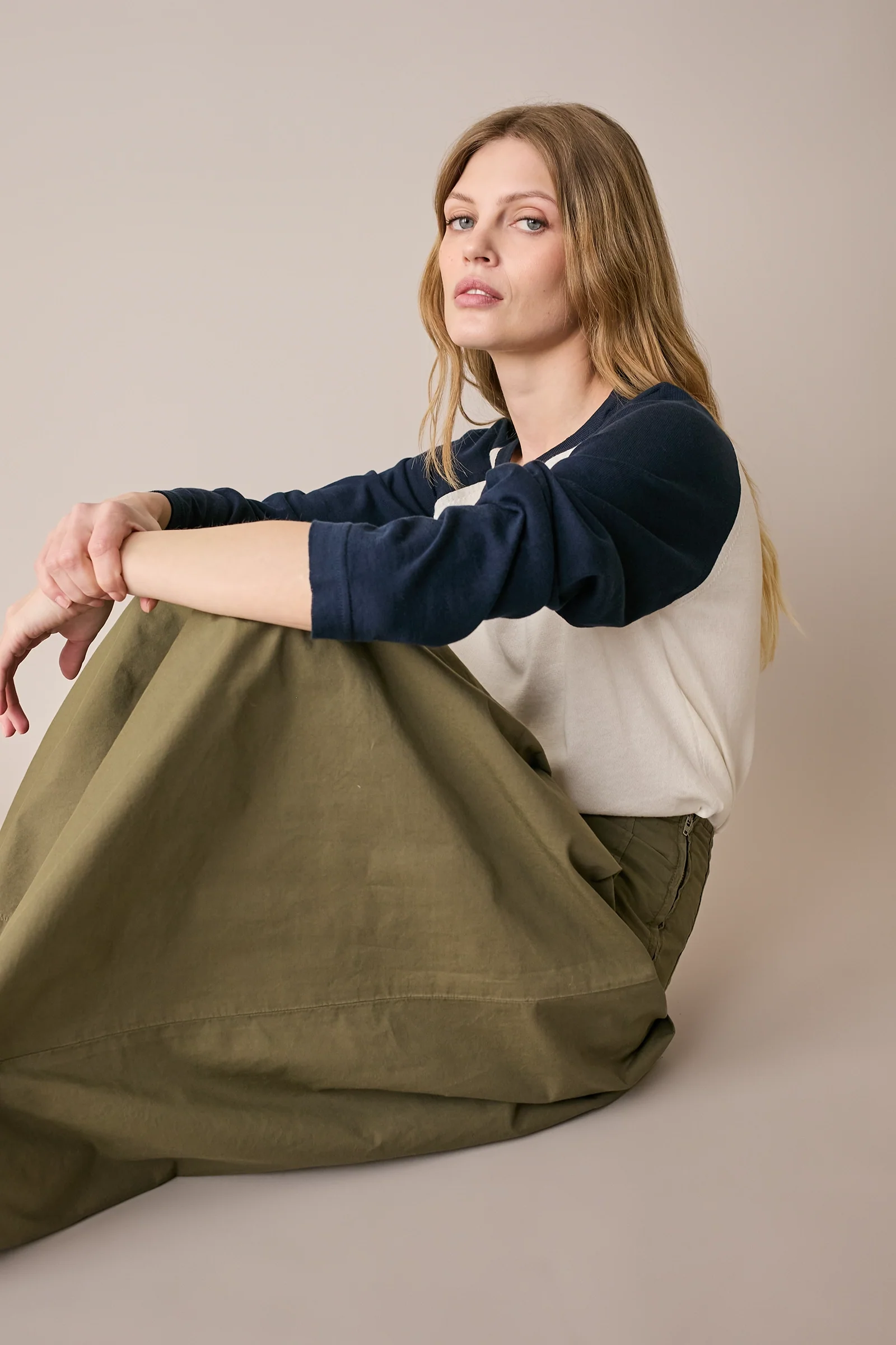Maglia stile baseball con maniche raglan - Image 7