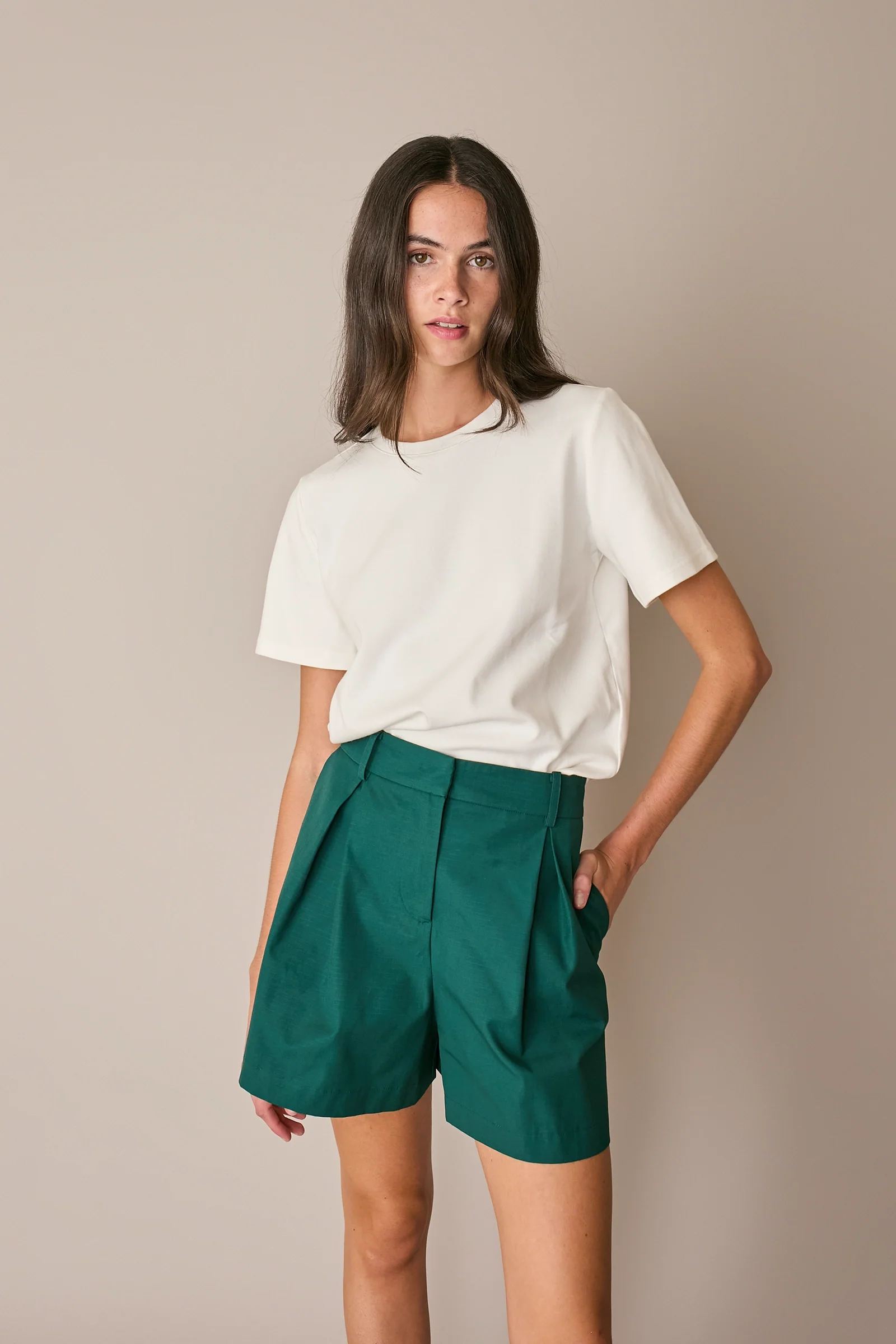 Pantaloncini con pinces - Image 20