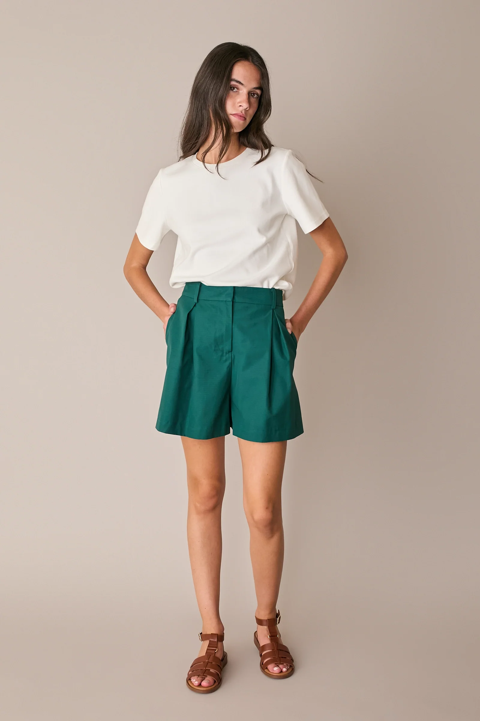 Pantaloncini con pinces - Image 21