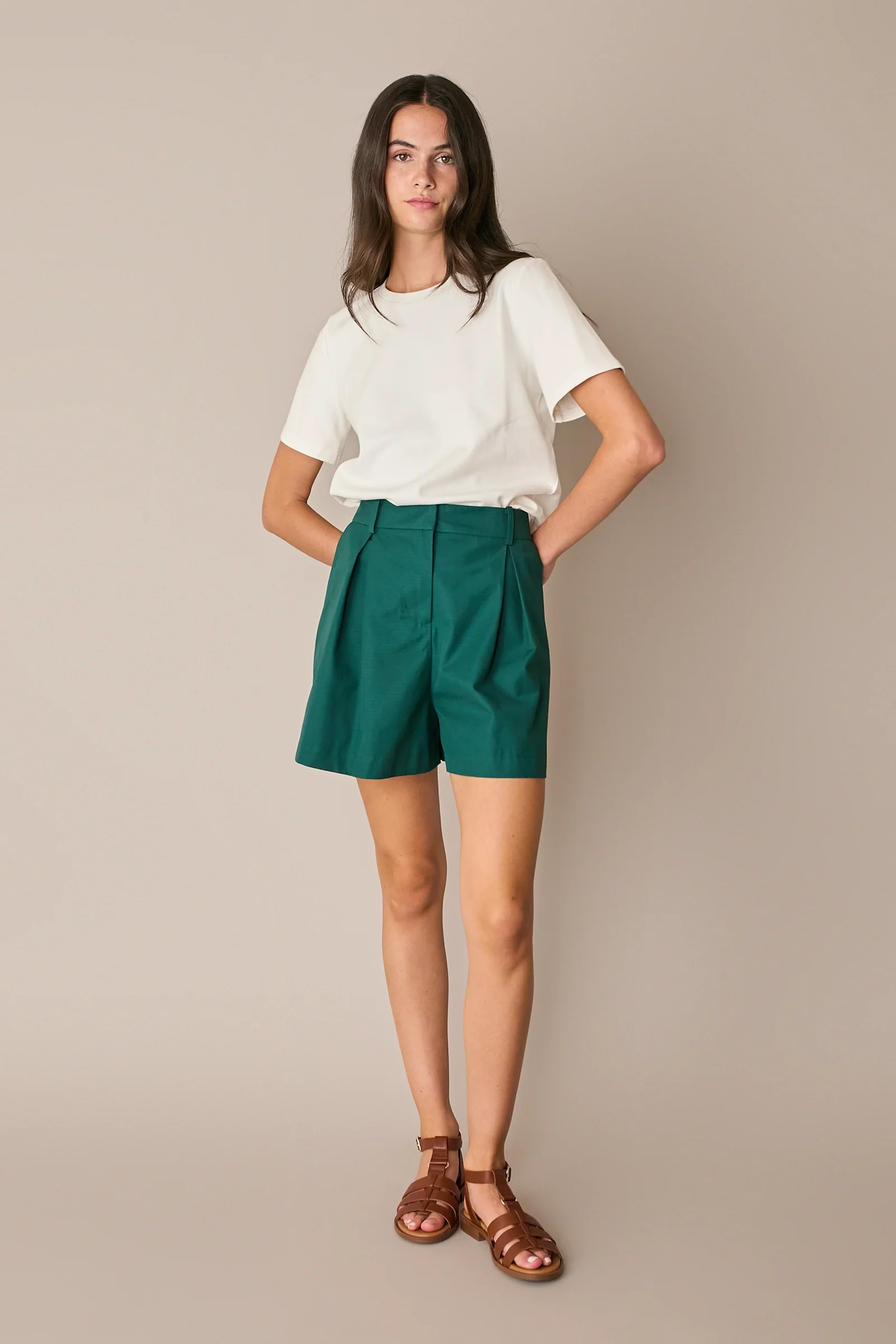 Pantaloncini con pinces - Image 22