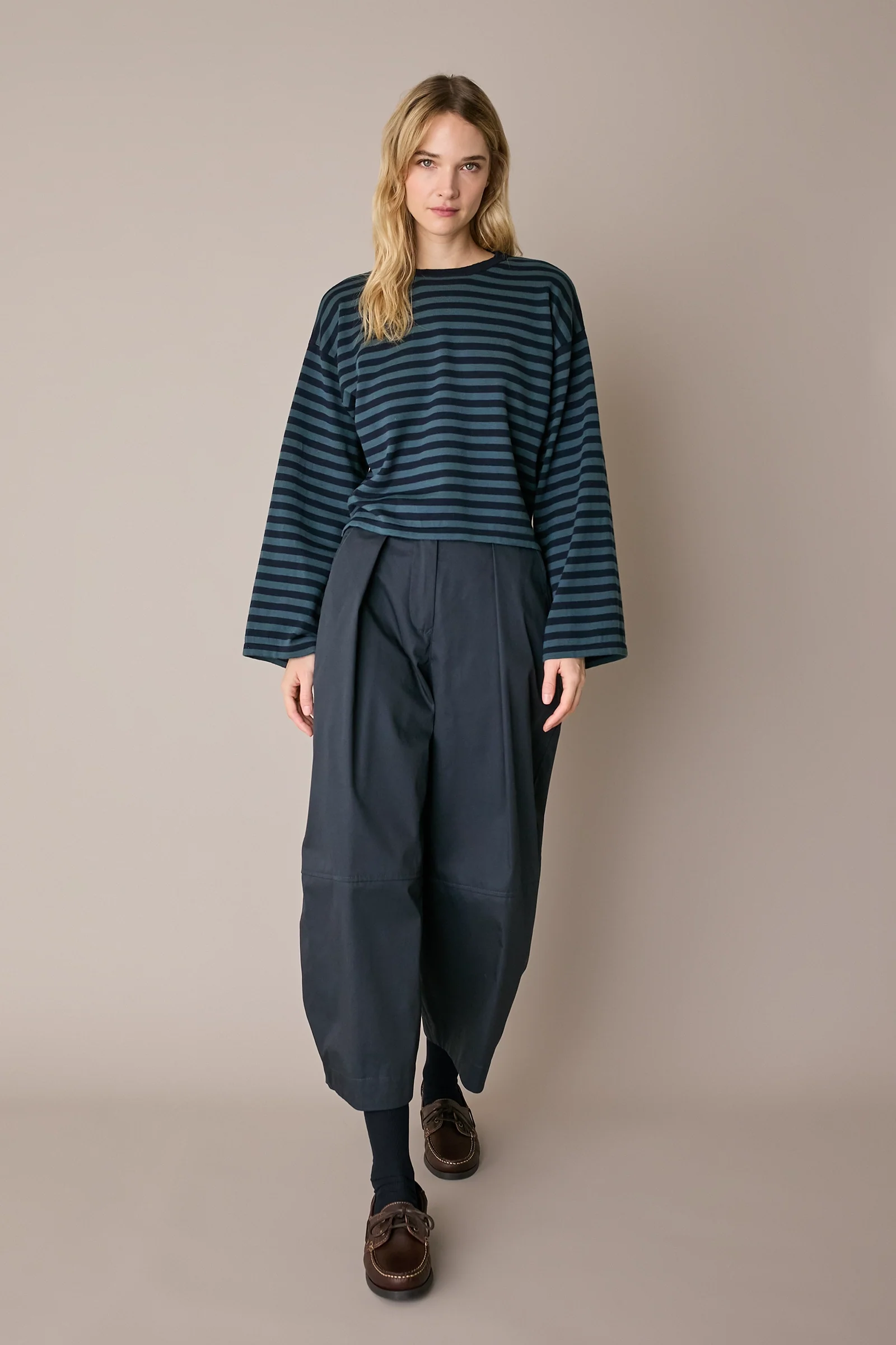 Pantaloni balloon in cotone - Image 3