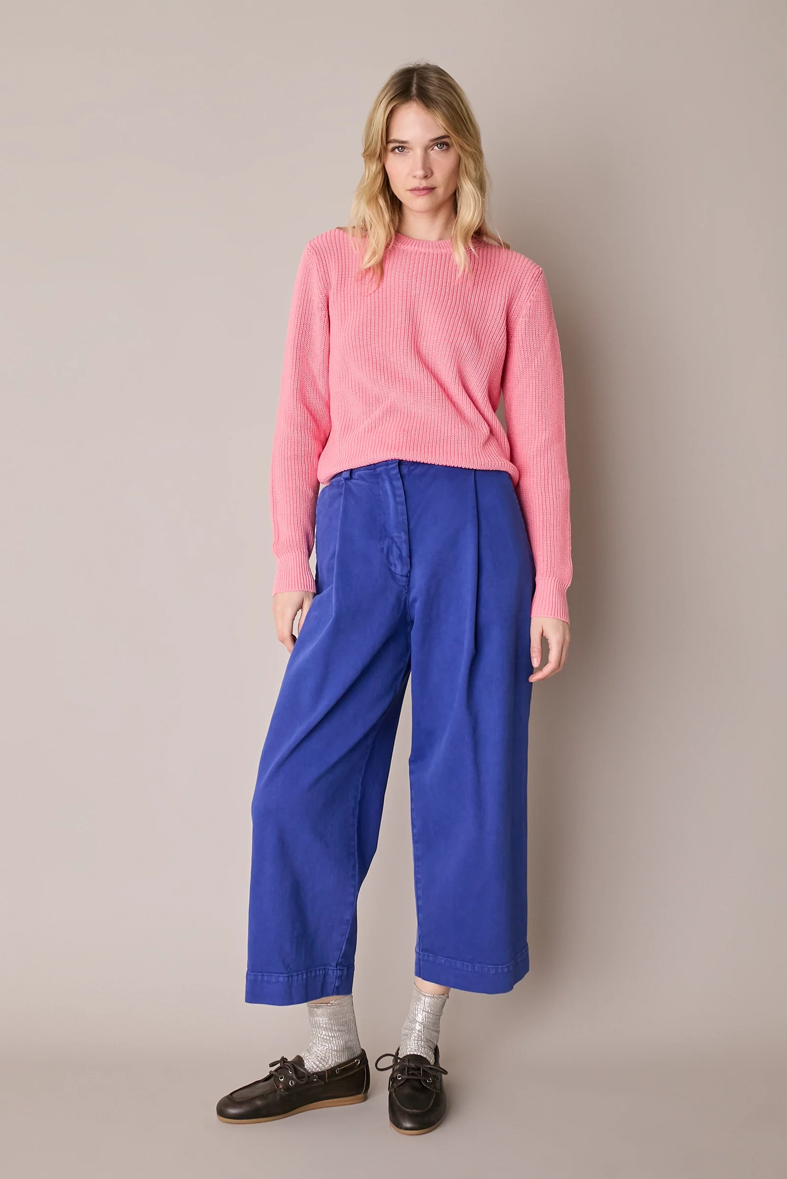 Pantaloni casual con pinces - Image 5