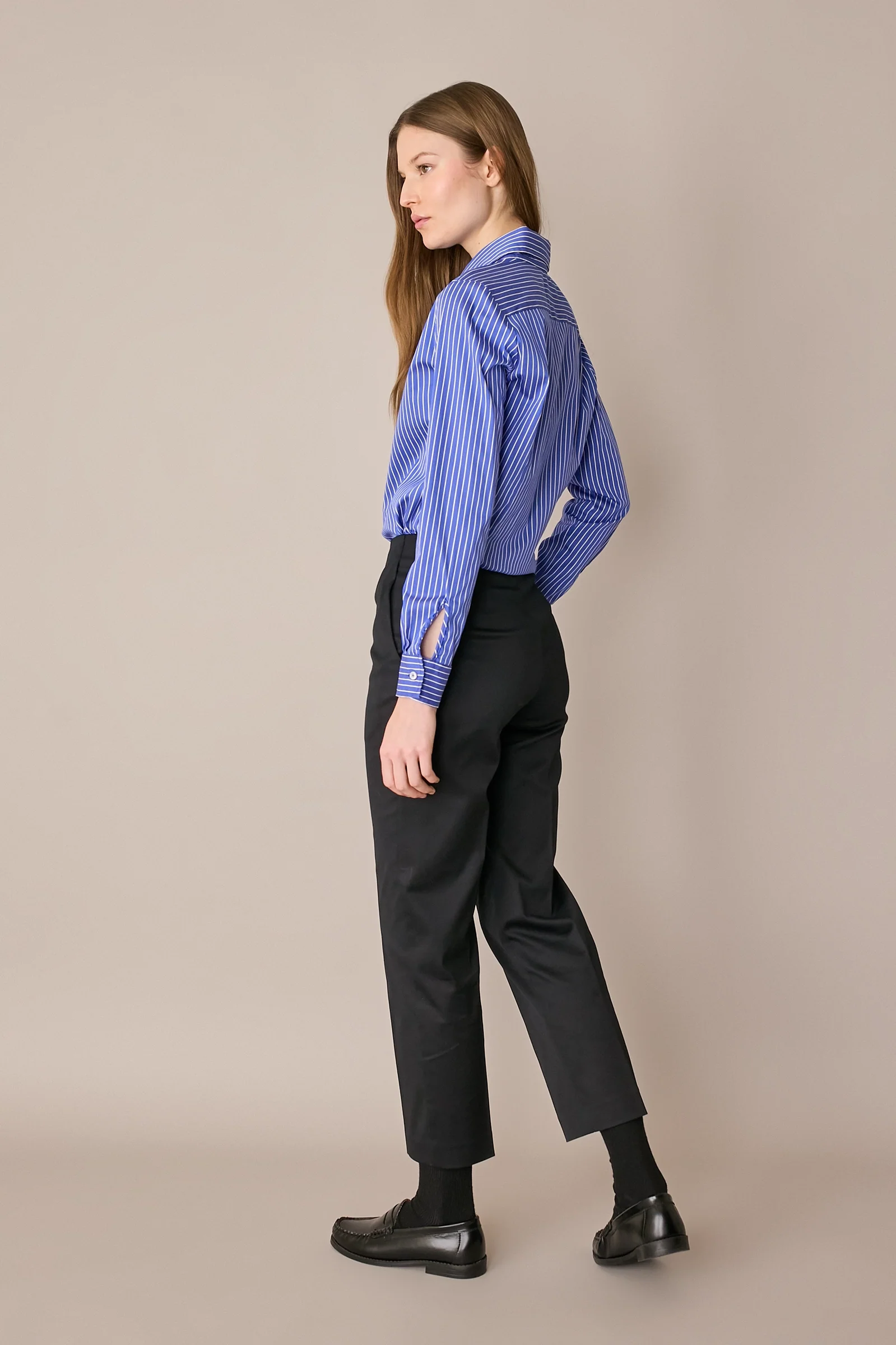 Pantaloni in cotone elasticizzato - Image 5
