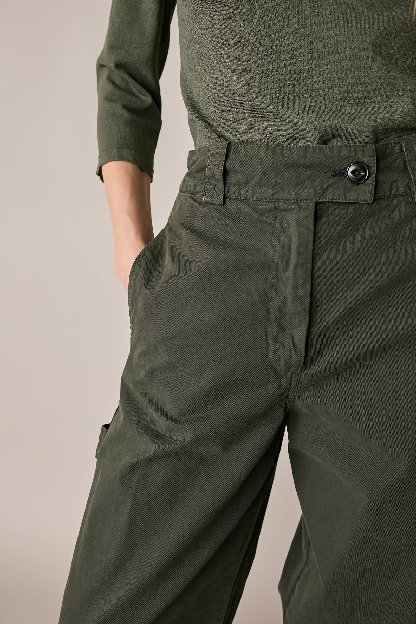 Pantaloni con vita elastica - Image 2