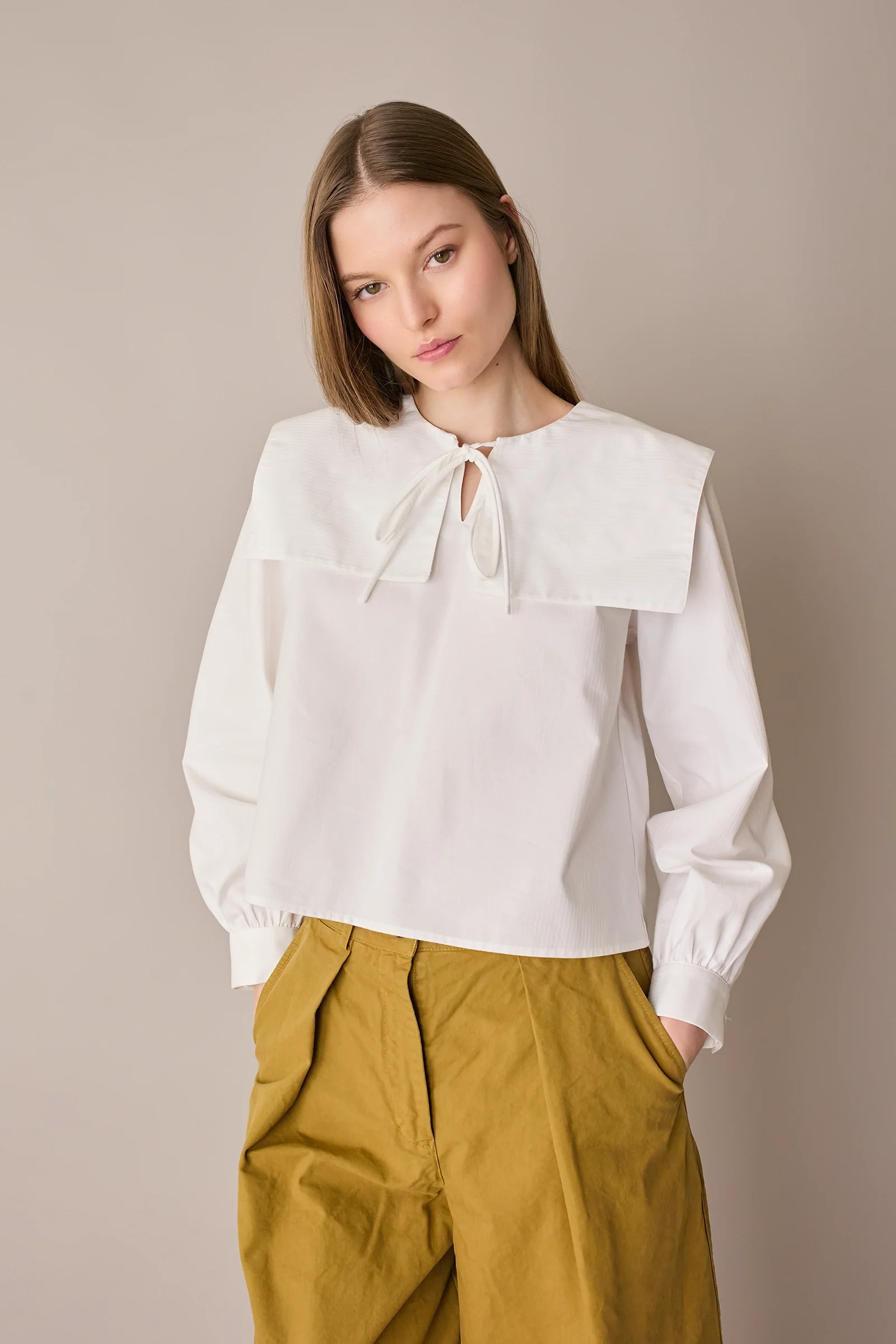 Sailor top in cotone