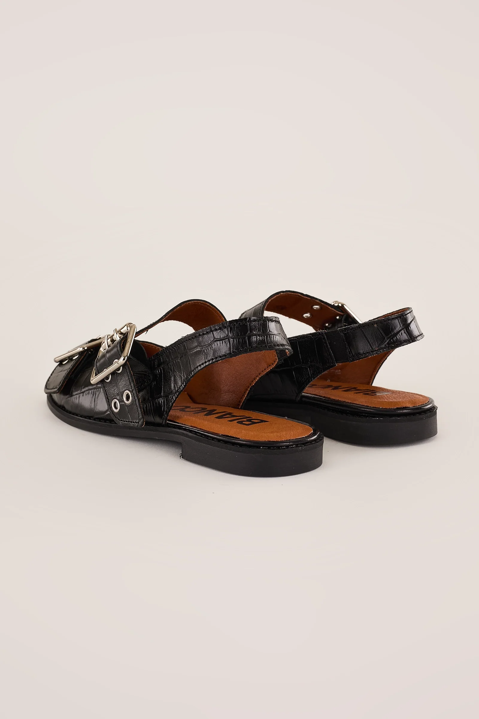 Slingback con fibbie – Bianco - Image 5