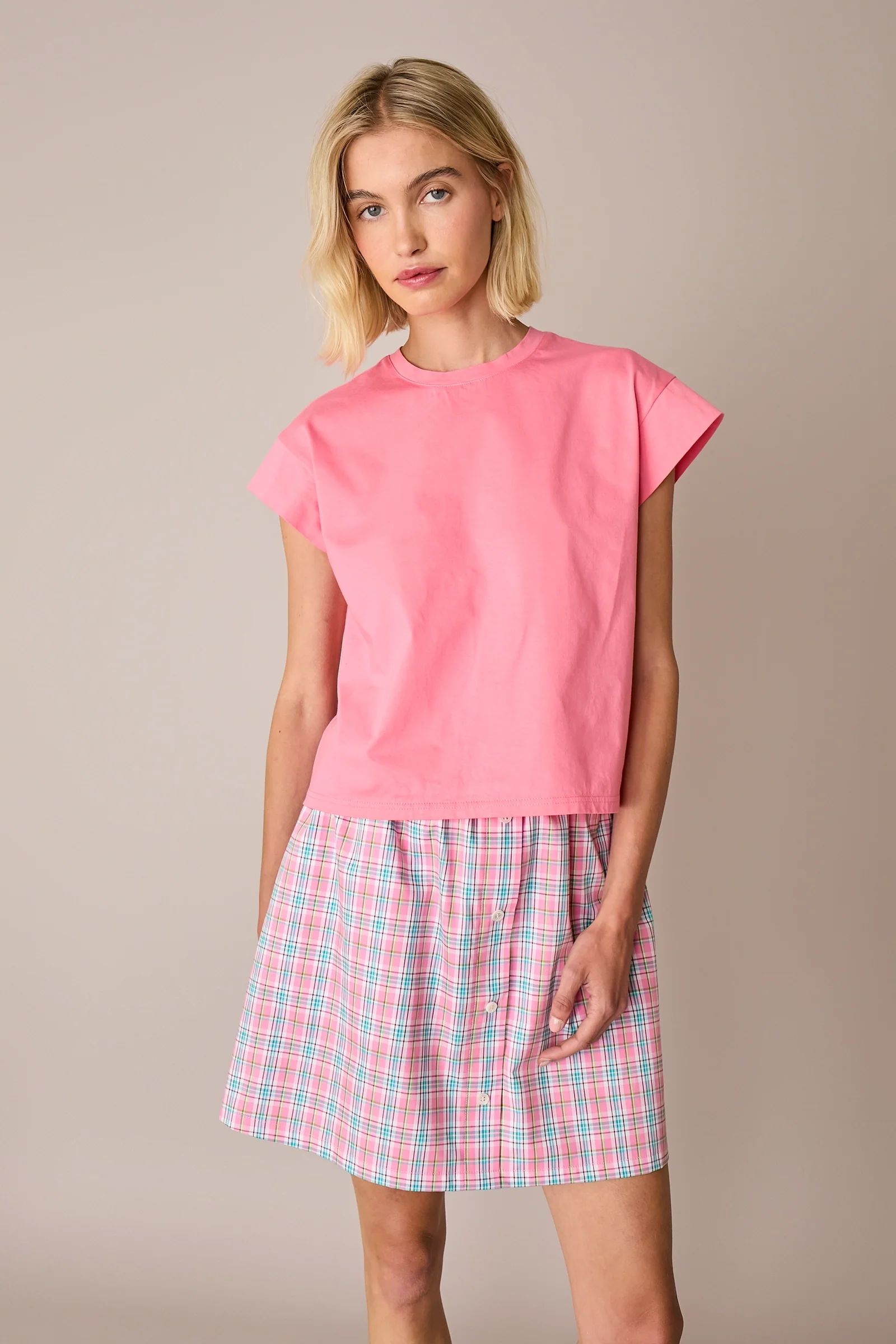 T-shirt con maniche a kimono - Image 15