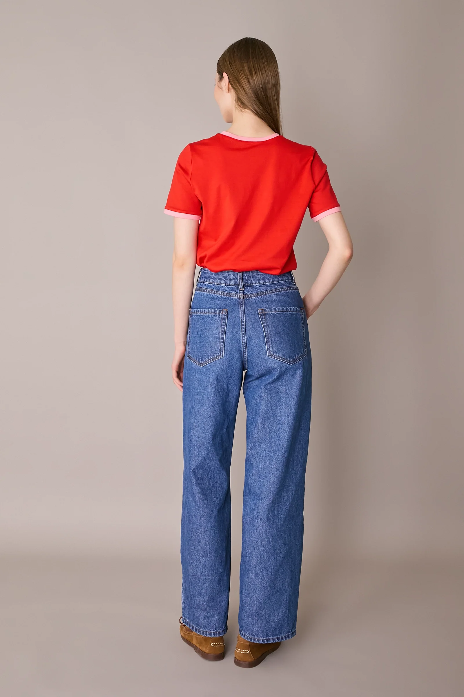 T-shirt con profili a contrasto - Image 11