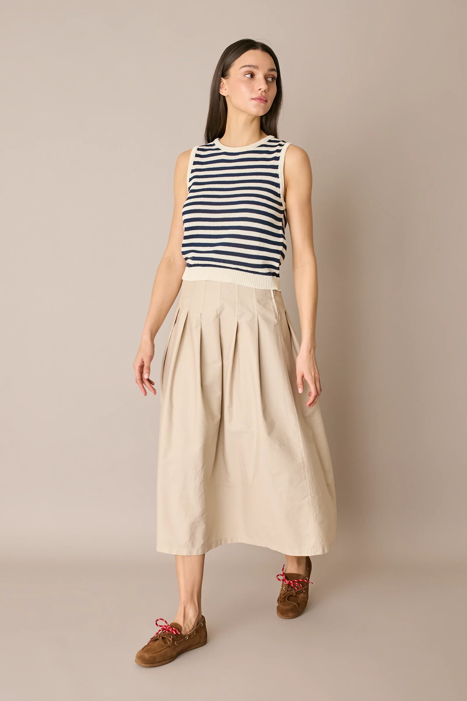 Top a righe in cotone - Image 15