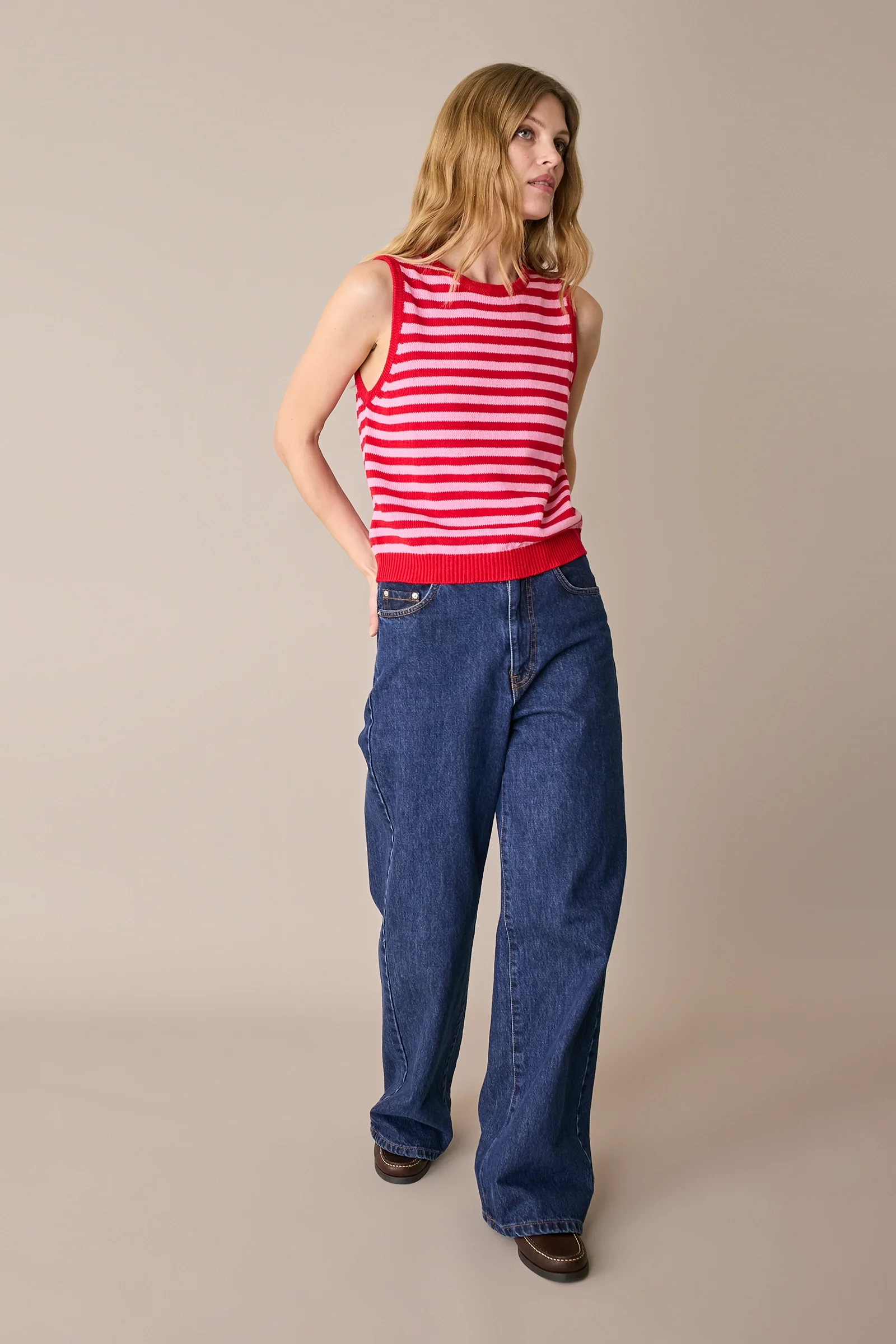 Top a righe in cotone - Image 9