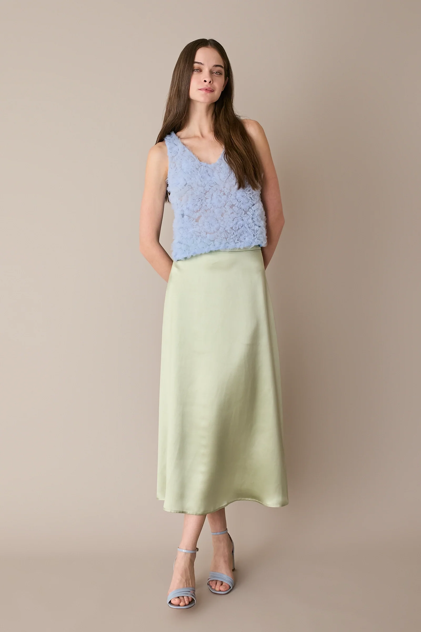 Top in tulle e seta - Image 5