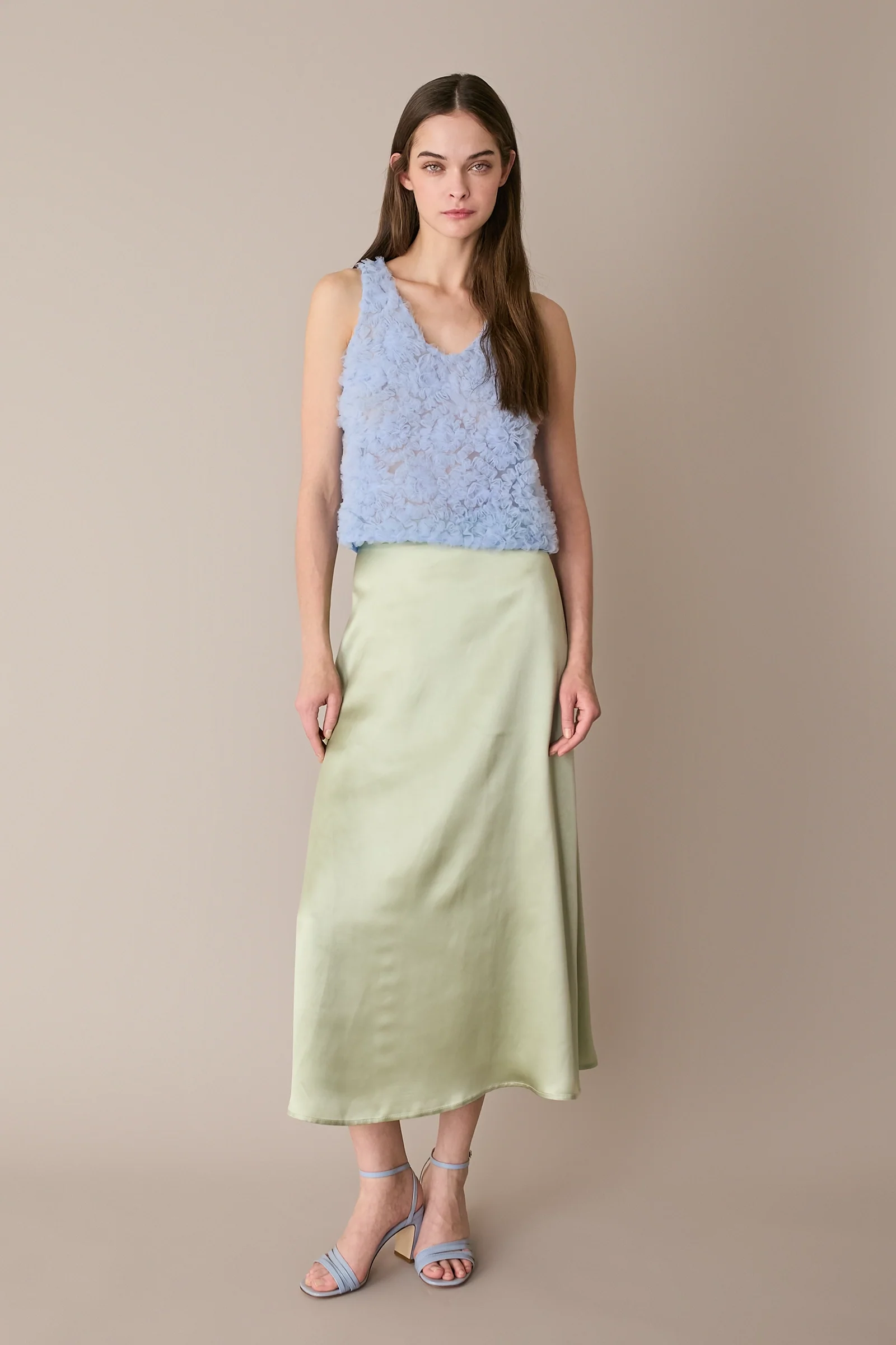 Top in tulle e seta - Image 7