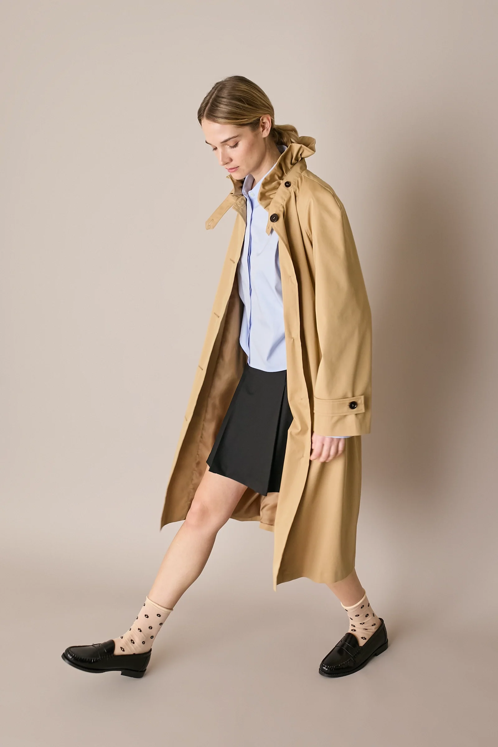 Trench con colletto volant - Image 3